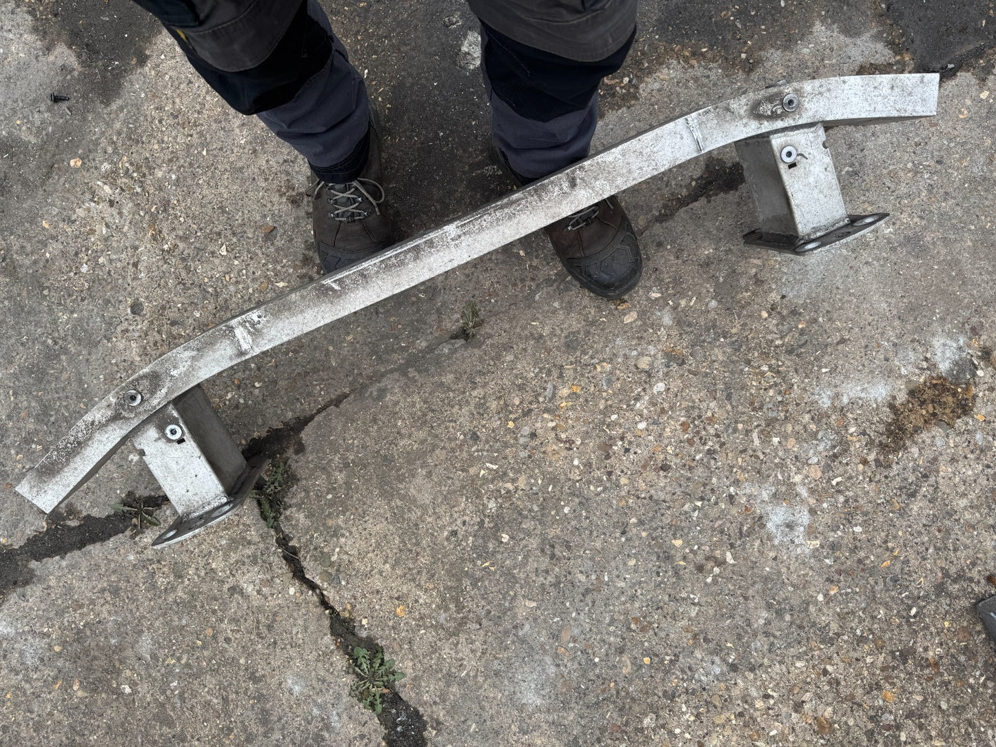 ALFA ROMEO GIULIA CRASH BAR FRONT BUMPER REINFORCEMENT 2017 ADAS