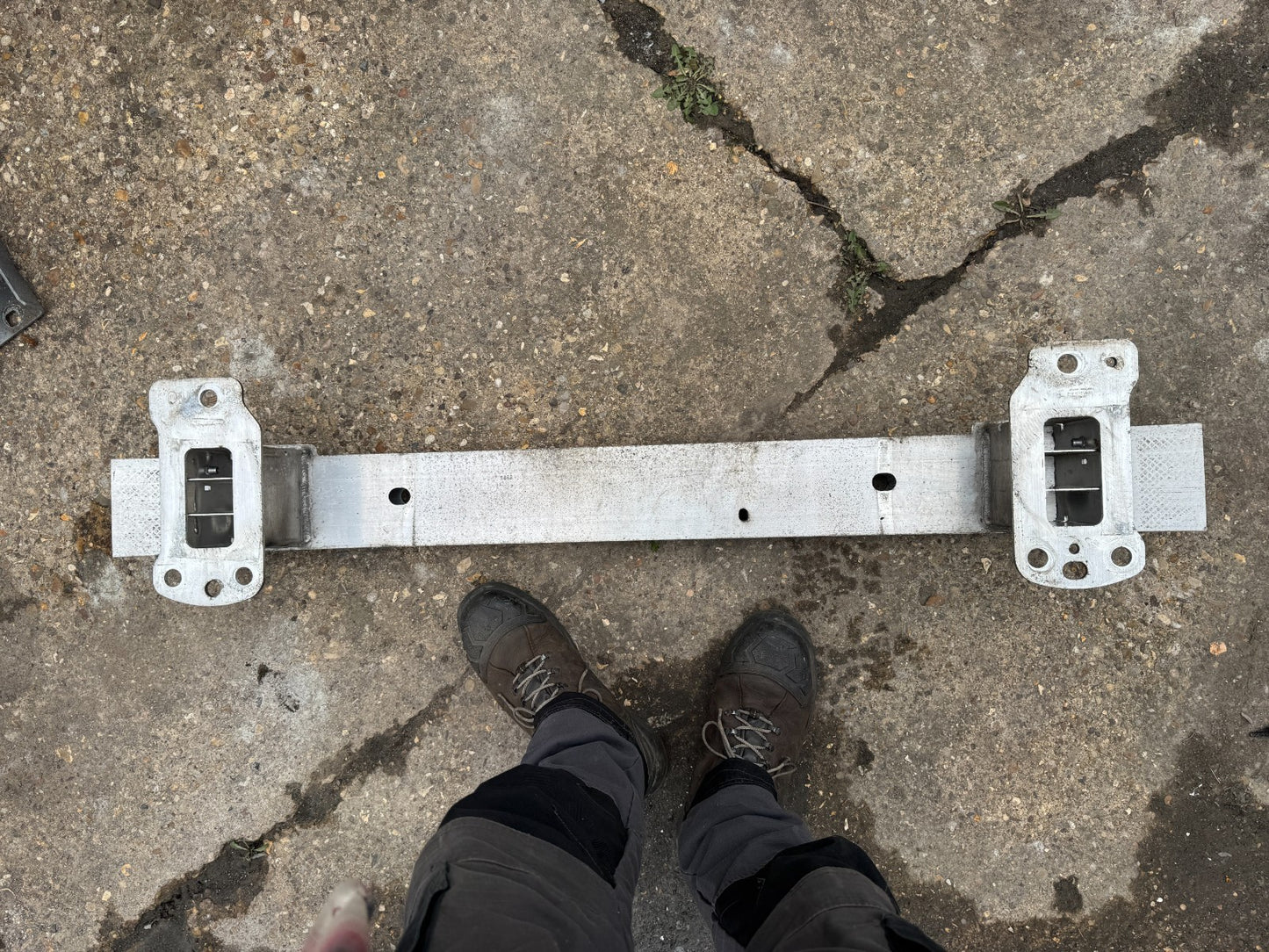 ALFA ROMEO GIULIA CRASH BAR FRONT BUMPER REINFORCEMENT 2017 ADAS