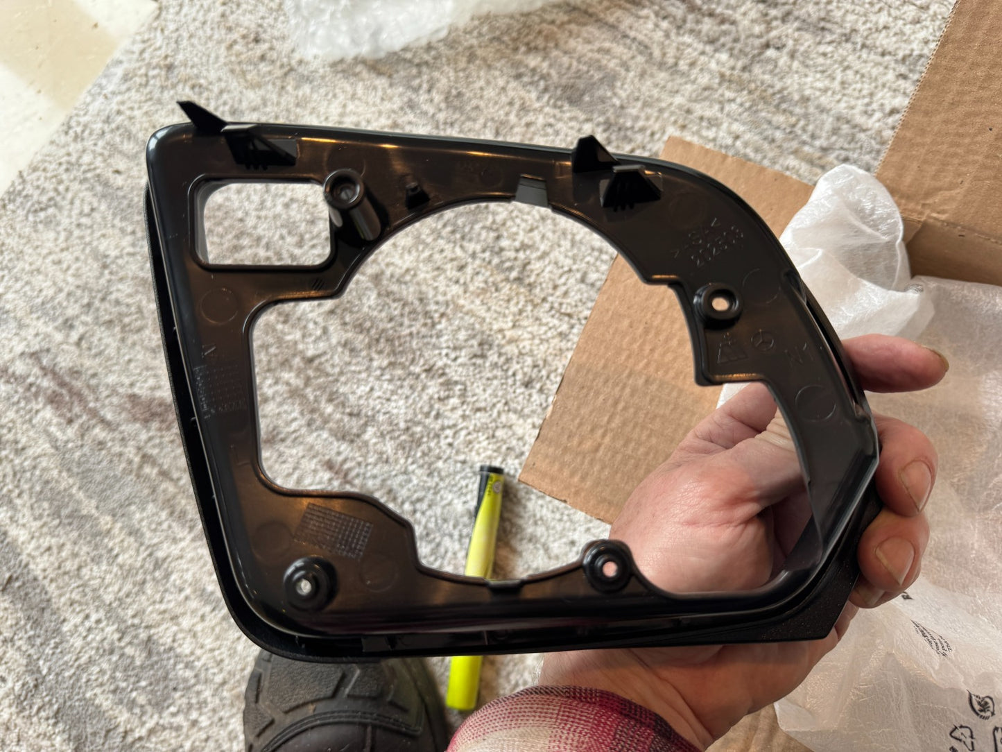 Mercedes Benz Vito W447 Left  Mirror Frame A4478101500 9051 NEW ORIGINAL