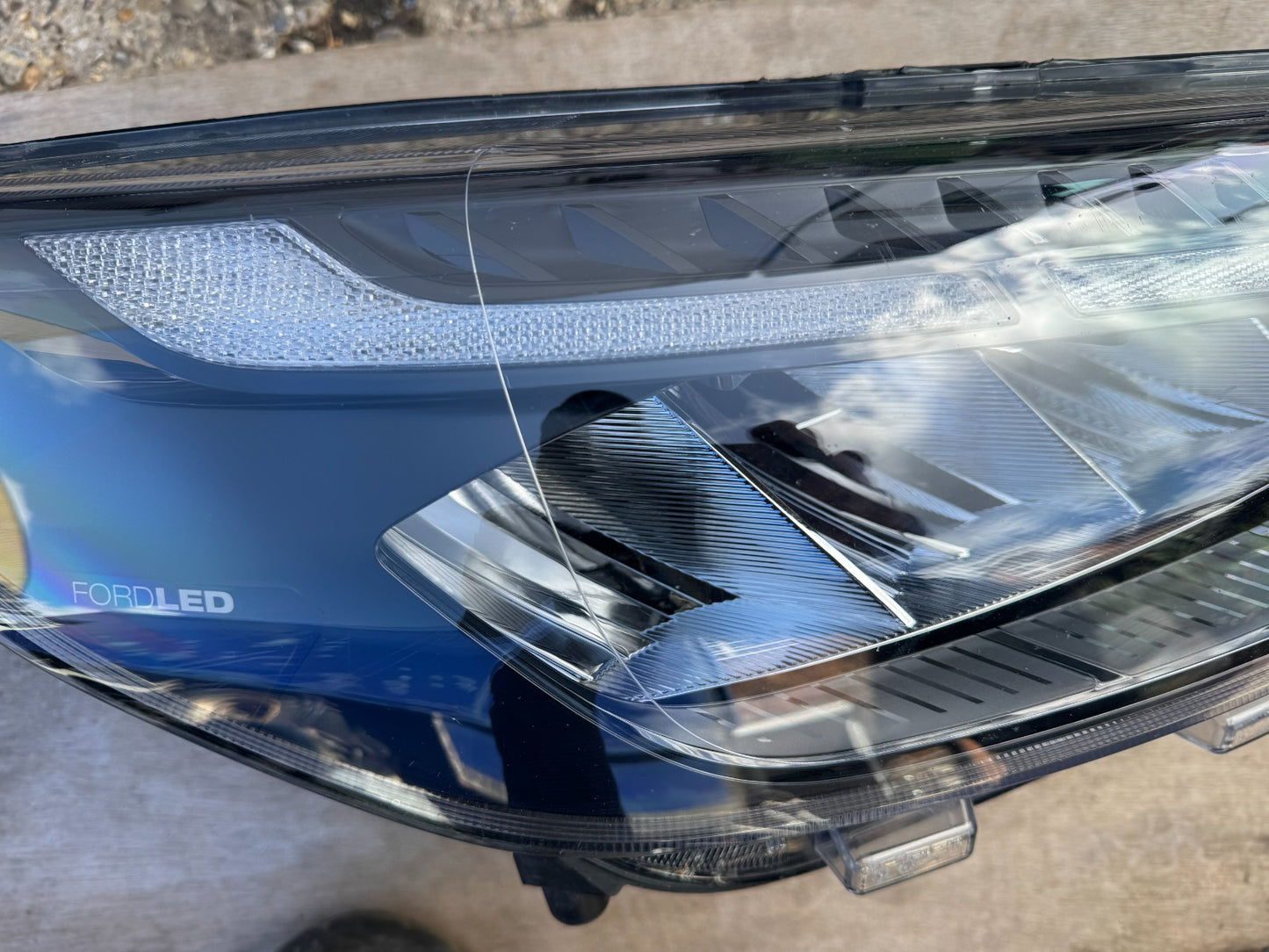 GENUINE FORD TRANSIT CUSTOM RIGHT LED HEADLIGHT 2023-ON PZ3113E014DB