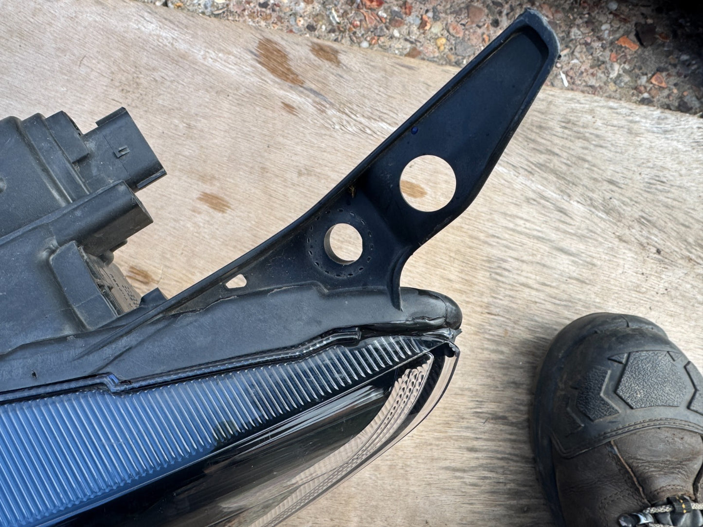 FORD TRANSIT CUSTOM N/S LEFT LED HEADLIGHT 2024 - ON GENUINE PZ3113E015DB