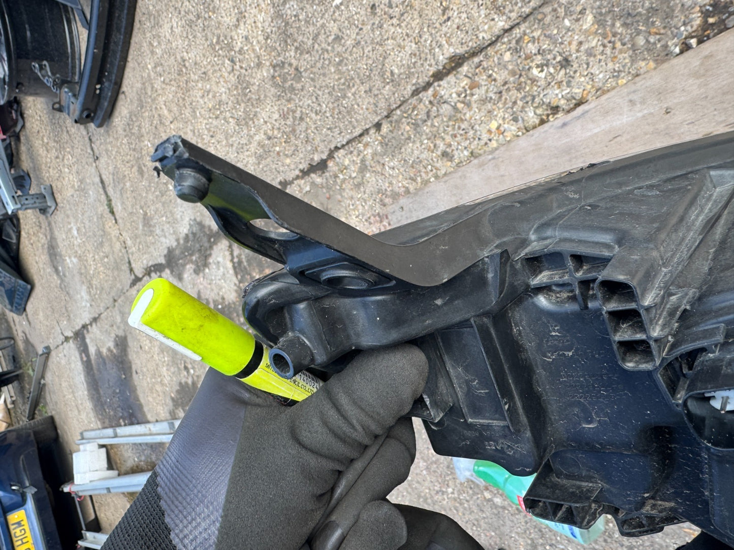 FORD TRANSIT CUSTOM N/S LEFT LED HEADLIGHT 2024 - ON GENUINE PZ3113E015DB