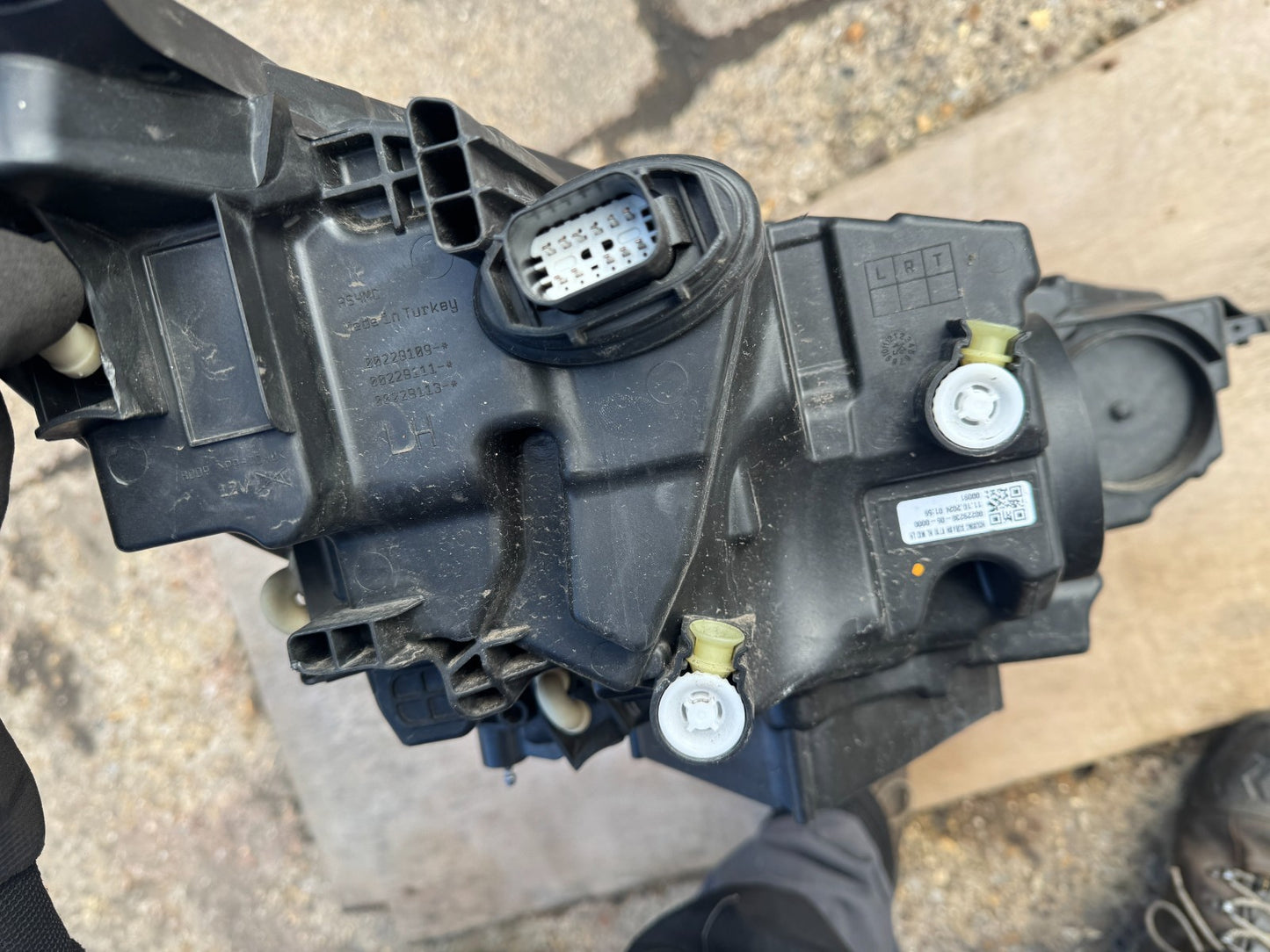 FORD TRANSIT CUSTOM N/S LEFT LED HEADLIGHT 2024 - ON GENUINE PZ3113E015DB