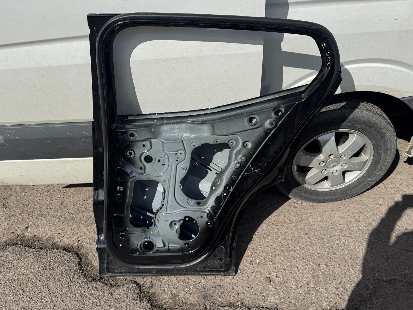 VOLVO EX30 2025 REAR DOOR O/S/R DRIVER SIDE RIGHT SMALL DENT BARE