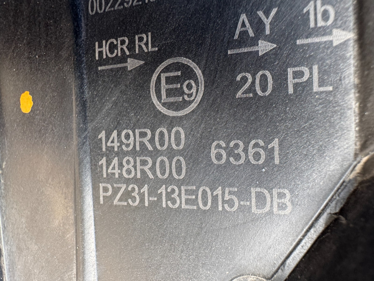 FORD TRANSIT CUSTOM N/S LEFT LED HEADLIGHT 2024 - ON GENUINE PZ3113E015DB