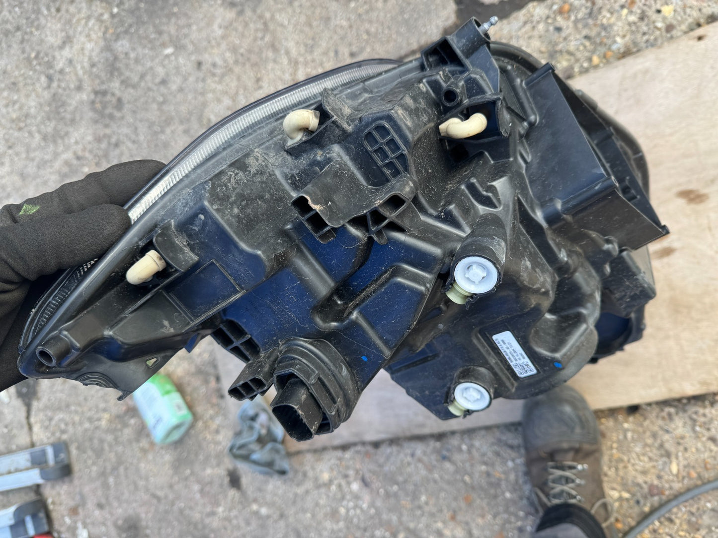 GENUINE FORD TRANSIT CUSTOM RIGHT LED HEADLIGHT 2023-ON PZ3113E014DB