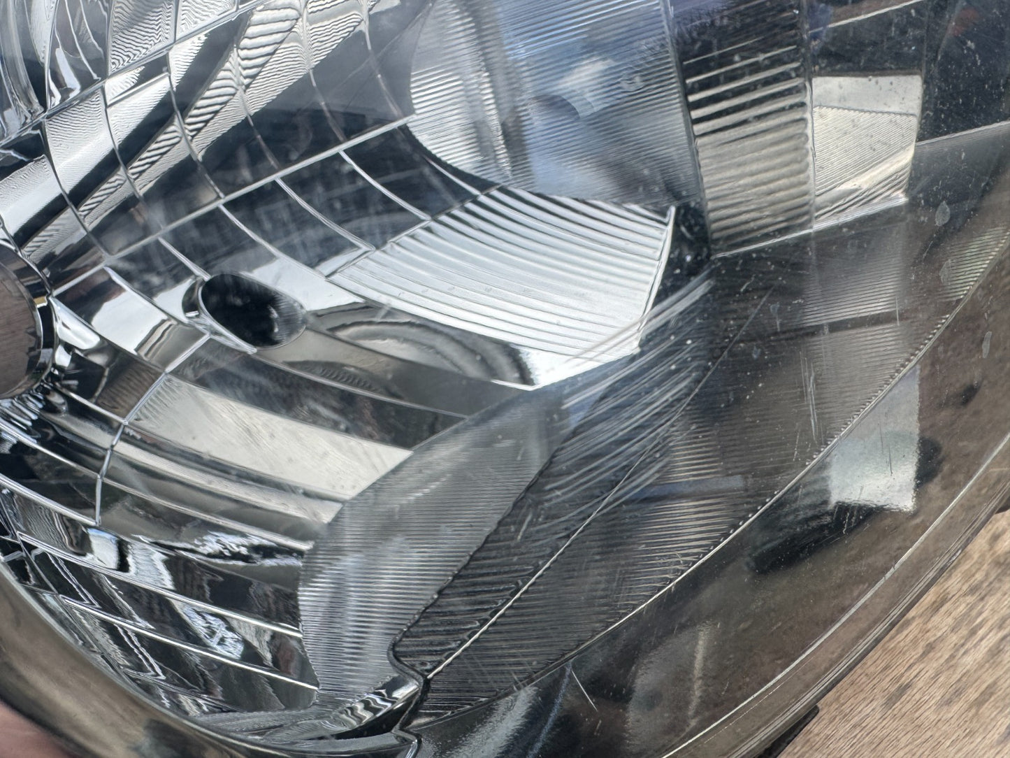 Toyota Vitz/Yaris Mk3 Pre Facelift Right Side Headlight 2012-2014 scratches etc