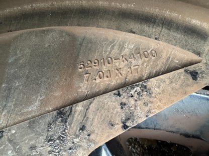 1x Genuine Hyundai Kona 17” Diamond Cut Alloy Wheel Rim 7Jx17 52910-K4100