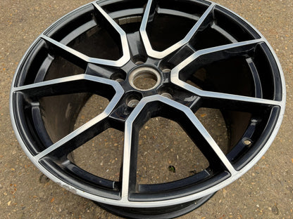 Porsche 9J1 Taycan 21" RS Spyder Design GTS Rear Alloy Wheel 11.5x21 ET66