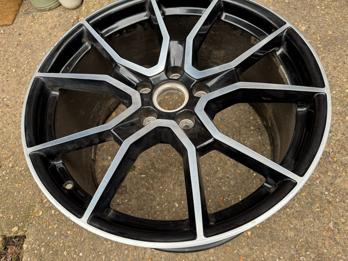 Porsche 9J1 Taycan 21" RS Spyder Design GTS Rear Alloy Wheel 11.5x21 ET66