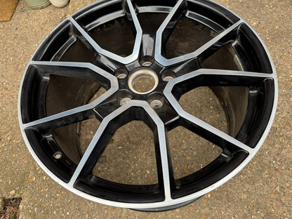 Porsche 9J1 Taycan 21" RS Spyder Design GTS Rear Alloy Wheel 11.5x21 ET66