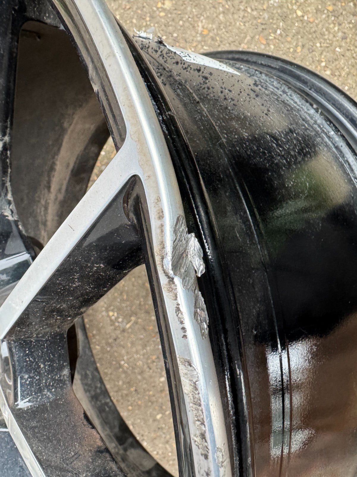 GENUINE PORSCHE TAYCAN RS SPYDER GTS 21' FRONT ALLOY WHEEL DIAMOND CUT