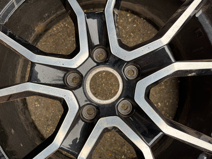 GENUINE PORSCHE TAYCAN RS SPYDER GTS 21' FRONT ALLOY WHEEL DIAMOND CUT