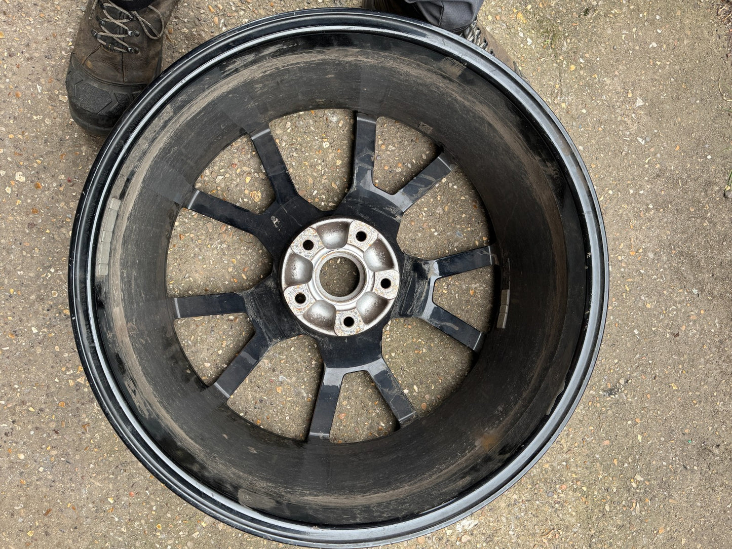 GENUINE PORSCHE TAYCAN RS SPYDER GTS 21' FRONT ALLOY WHEEL DIAMOND CUT