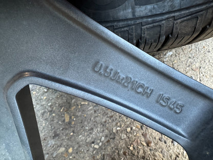 GENUINE RANGE ROVER VELAR L560 21" 8.5J ALLOY WHEEL L8A21007CA EXCELLENT
