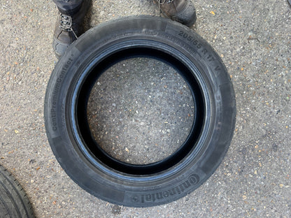 CONTINENTAL 205 55 17 (91V) TYRE CONTI PREMIUM CONTACT 5 6MM TREAD 2055517