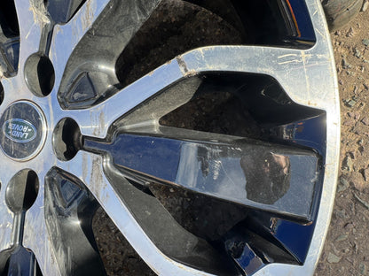 2x GENUINE RANGE ROVER SPORT 9.5X21 ALLOY WHEELS DK6M1007 NEED REFURBISHMENT