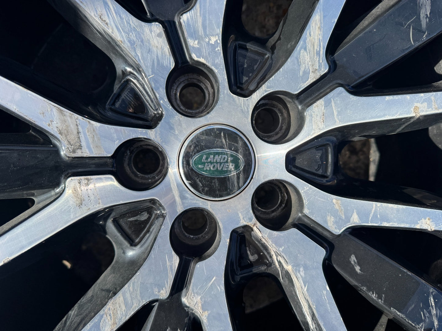2x GENUINE RANGE ROVER SPORT 9.5X21 ALLOY WHEELS DK6M1007 NEED REFURBISHMENT