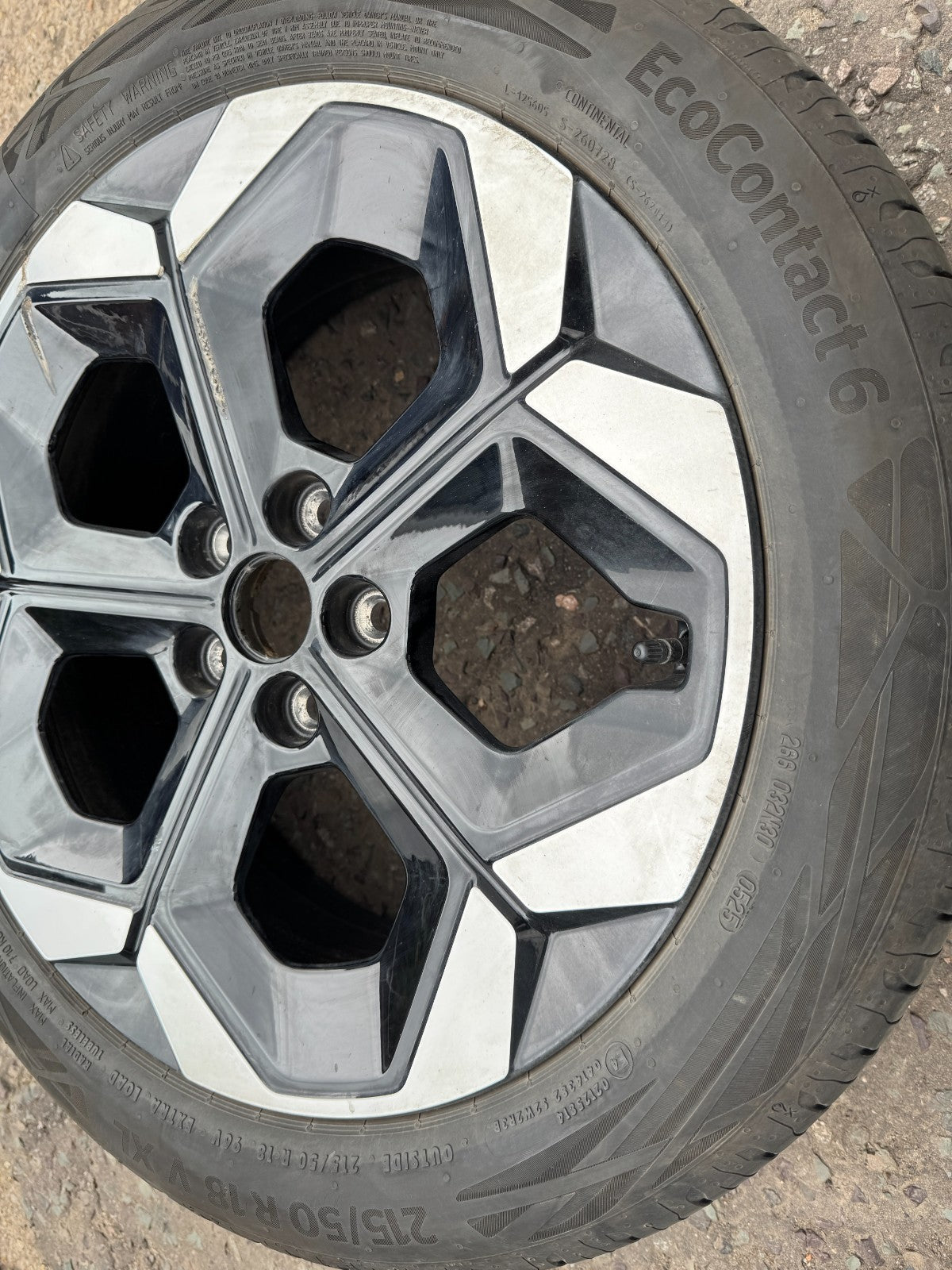 FORD PUMA 18'' BLACK DIAMOND CUT ALLOY WHEEL 2024 - ON GENUINE R1TC 1007 E1A