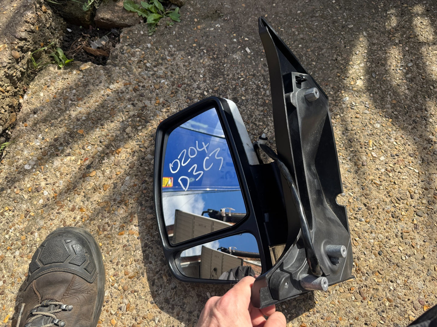 Ford Transit Custom Door Mirror Electric 8 pin LEFT