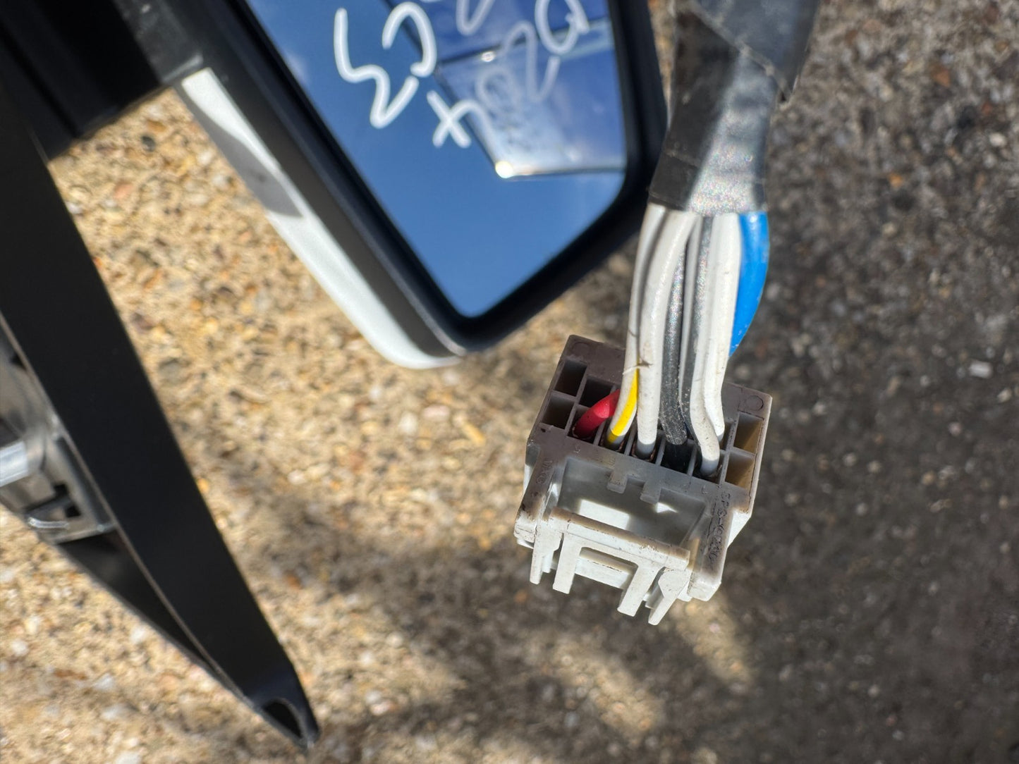 Ford Transit Custom Door Mirror Electric 8 pin LEFT