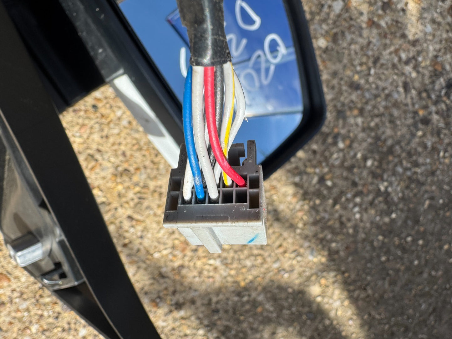 Ford Transit Custom Door Mirror Electric 8 pin LEFT