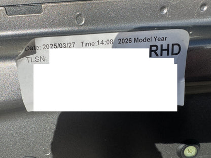 LAND ROVER RANGE ROVER VELAR L560 Front Left Door Damaged LR091718 (J8A220125AA)