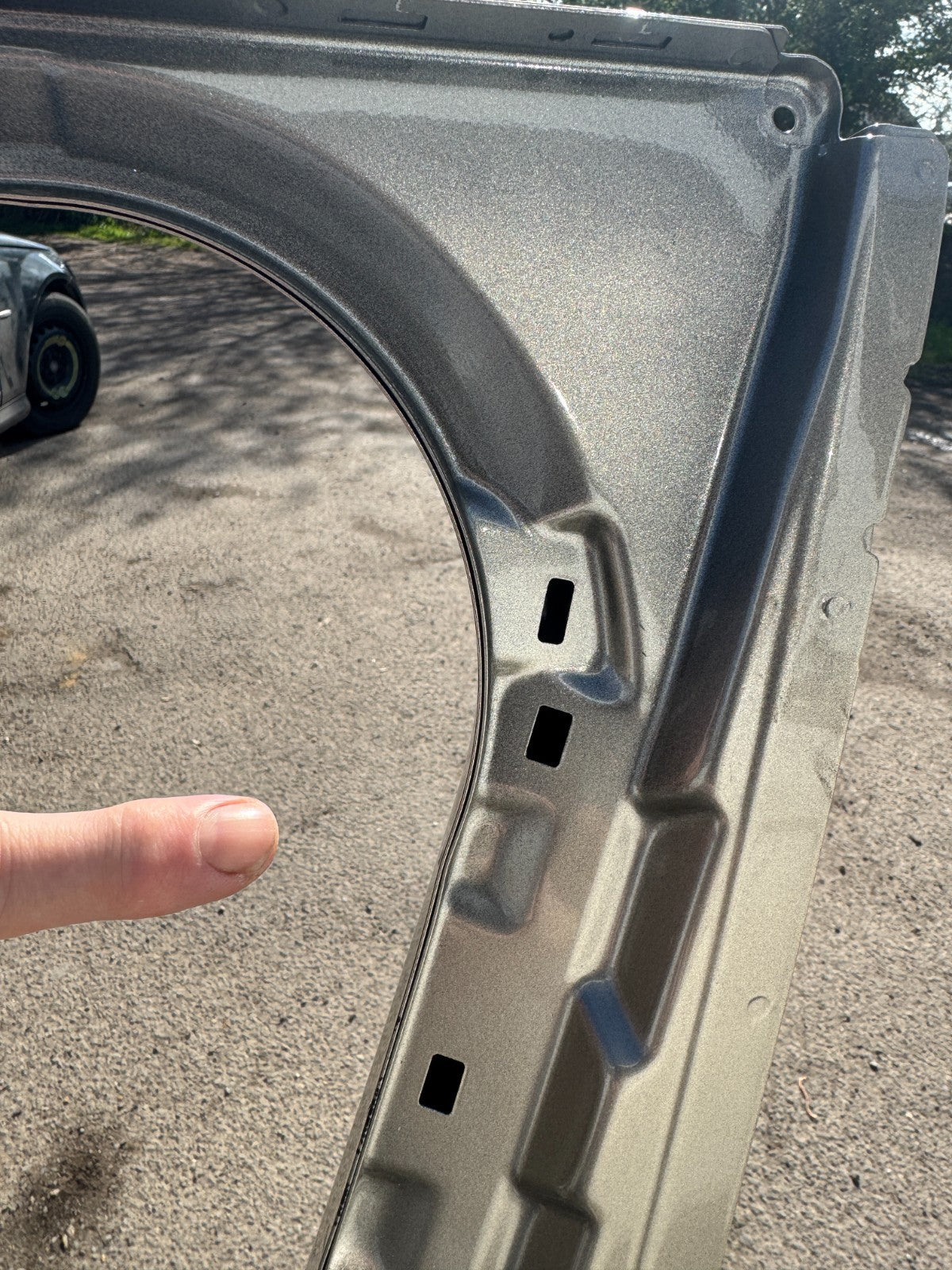 LAND ROVER RANGE ROVER VELAR L560 Front Left Door Damaged LR091718 (J8A220125AA)
