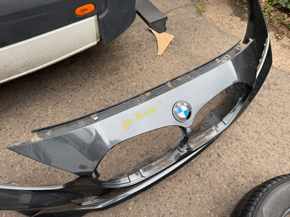 BMW 1 SERIES F40 2023 M-SPORT FRONT BUMPER 8070928 DEEP SCRATCHED NEEDS REPAIR