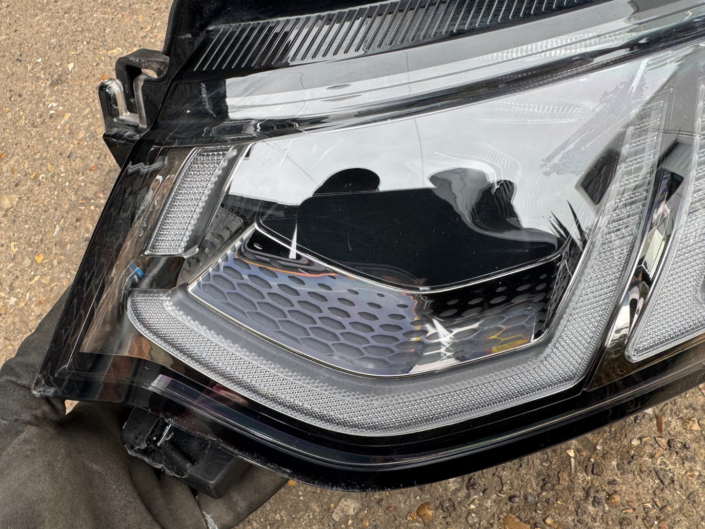 2025 Discovery Sport L550 Facelift Left LED Matrix Headlight MK7213W030GD Damage