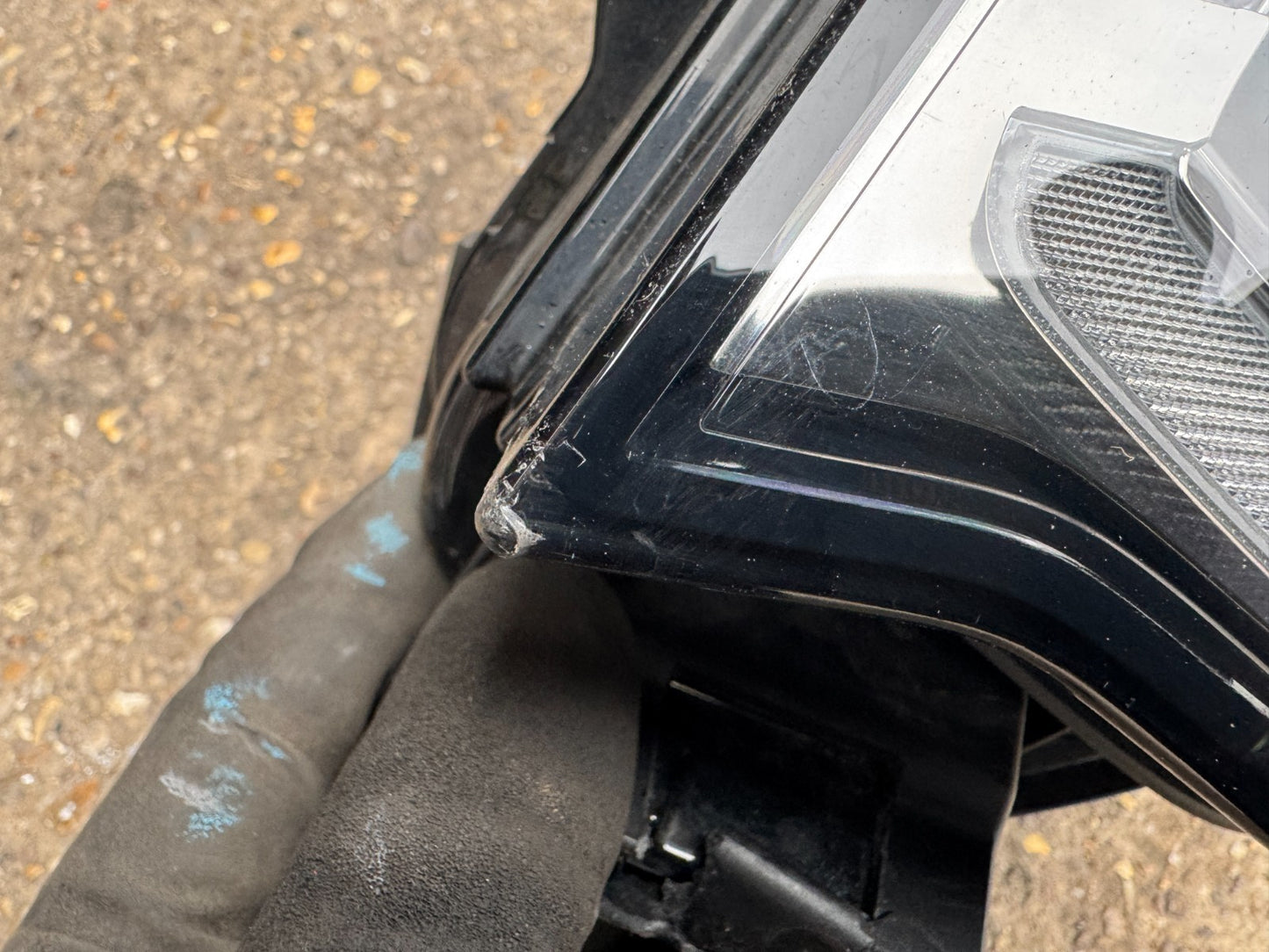 2025 Discovery Sport L550 Facelift Left LED Matrix Headlight MK7213W030GD Damage