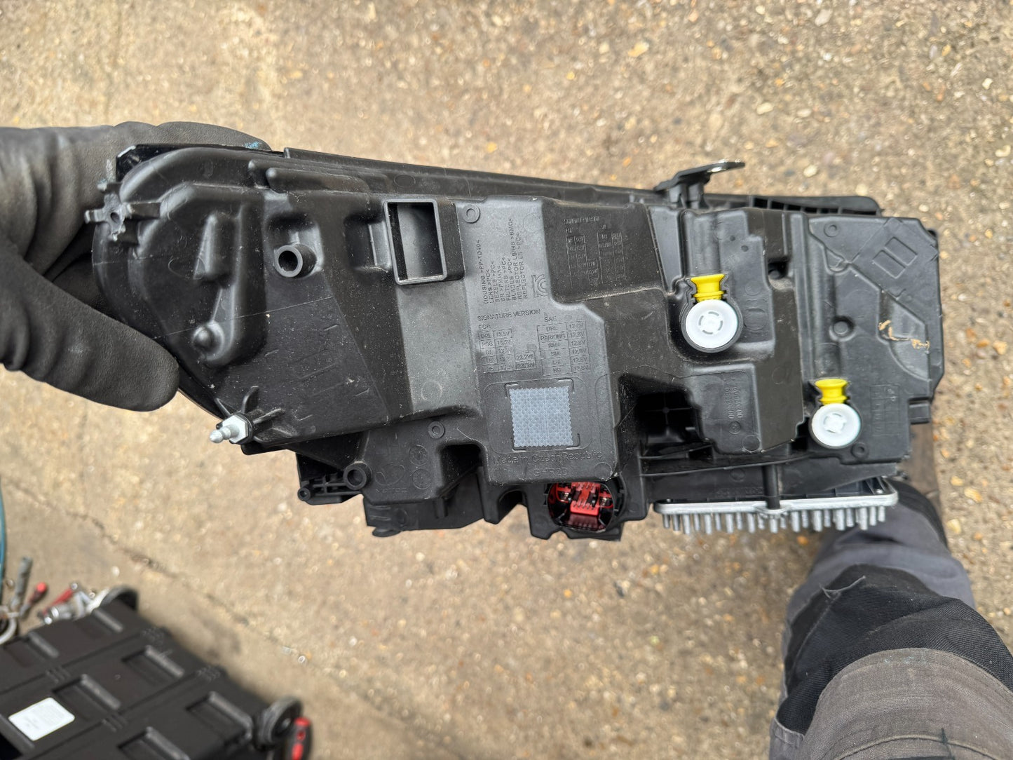 2025 Discovery Sport L550 Facelift Left LED Matrix Headlight MK7213W030GD Damage