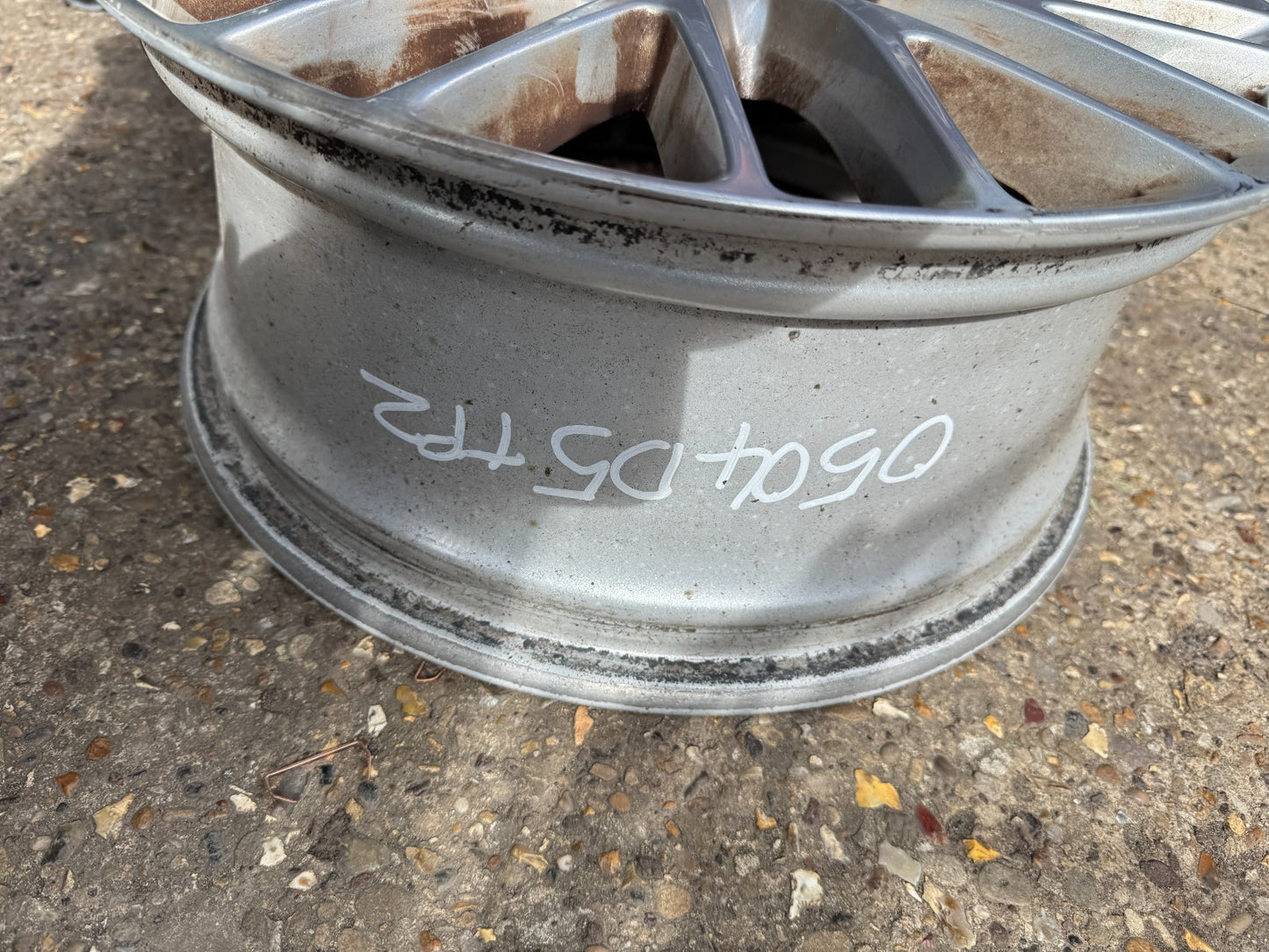 FORD FOCUS MK3 17'' SILVER ALLOY WHEEL 7JX17 ET50 BM5J-1007-DB