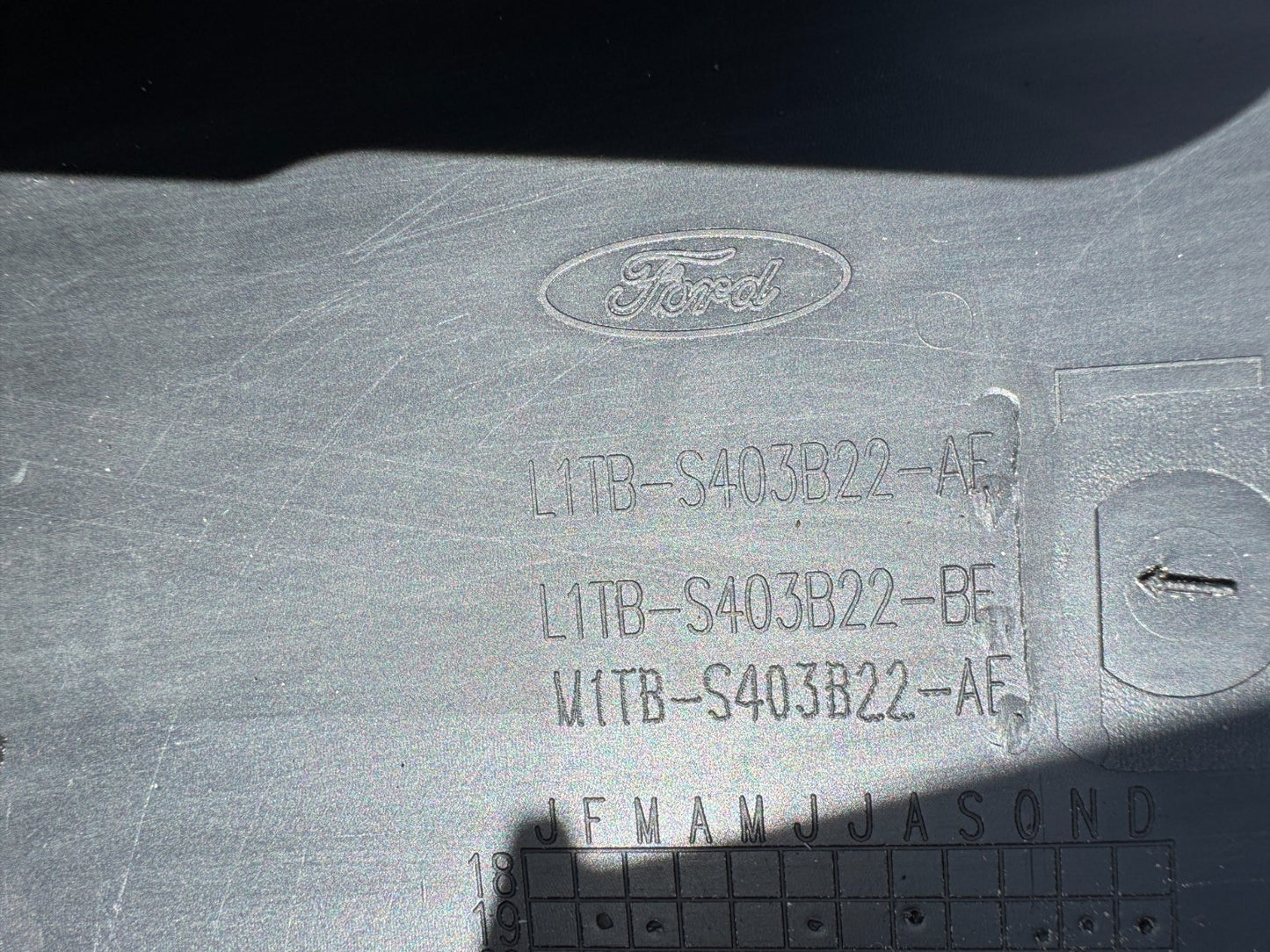 2025 FORD PUMA MK1 ST-LINE REAR BUMPER OS BRACKET L1TB-S403B22-BF 2024-2025 BA25