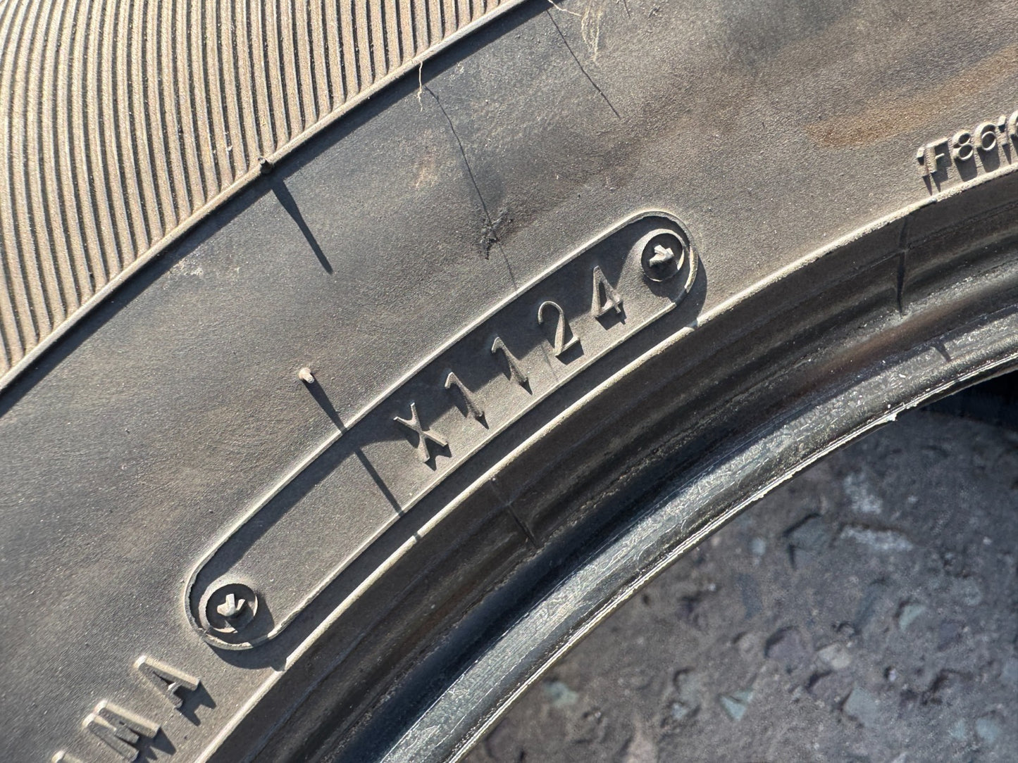205/65/16 95H Falken Ziex ZE010B used CAR SUV MPV tyre 7mm DOT 1124