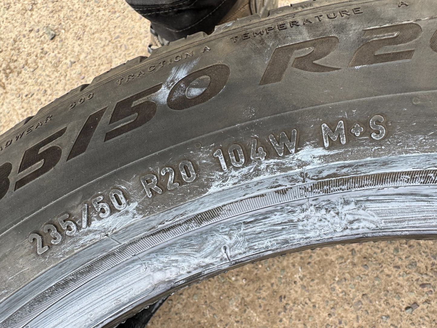 235 50 20 104W PIRELLI SCORPION ZERO ALL SEASON PNCS JLR XL M+S Dot:4624 6.5mm