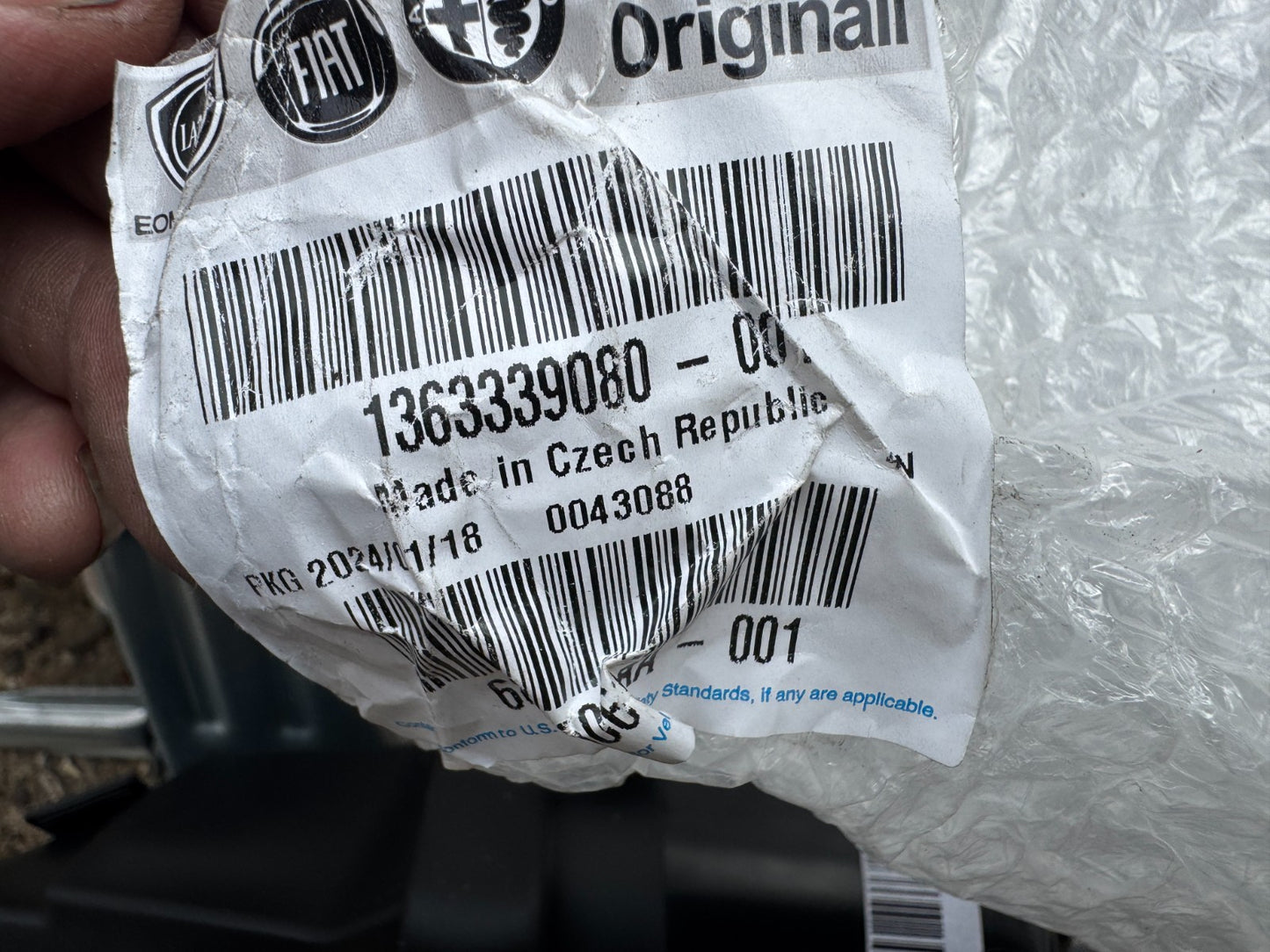 NEW Genuine Fiat Ducato 2006-2012 Front Wiper Motor & Linkage 1363339080
