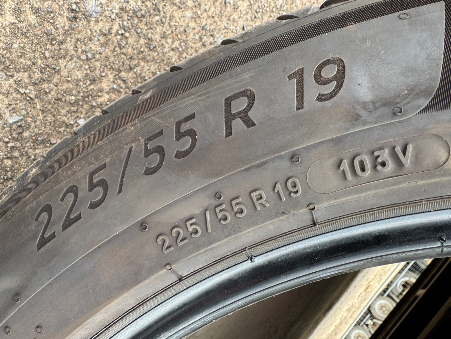 1x EXCELLENT 225 55 19 103V MICHELIN E PRIMACY XL Dot:3025 7mm+