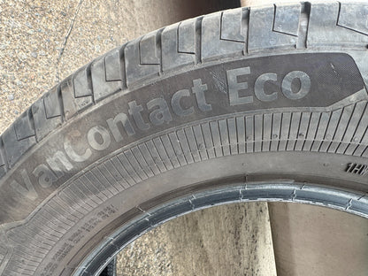 1x 215 70 15C  109/107S  Continental Van Contact Eco 2157015C  215/70/15C 8.5mm!