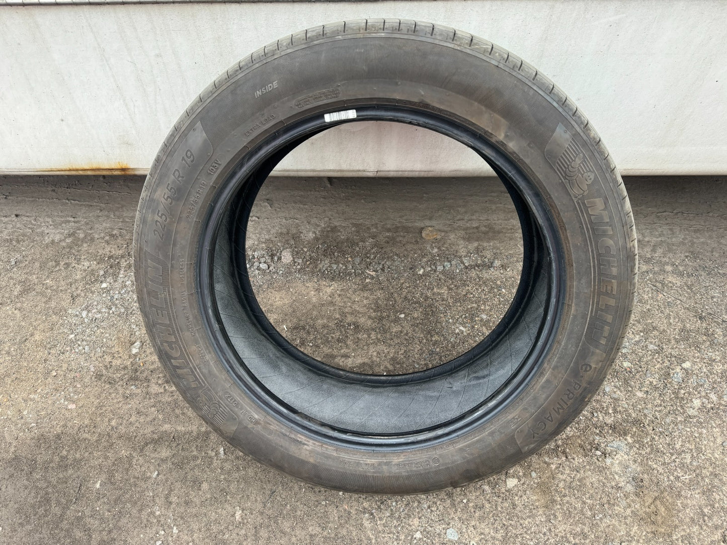 1x EXCELLENT 225 55 19 103V MICHELIN E PRIMACY XL Dot:3025 7mm+