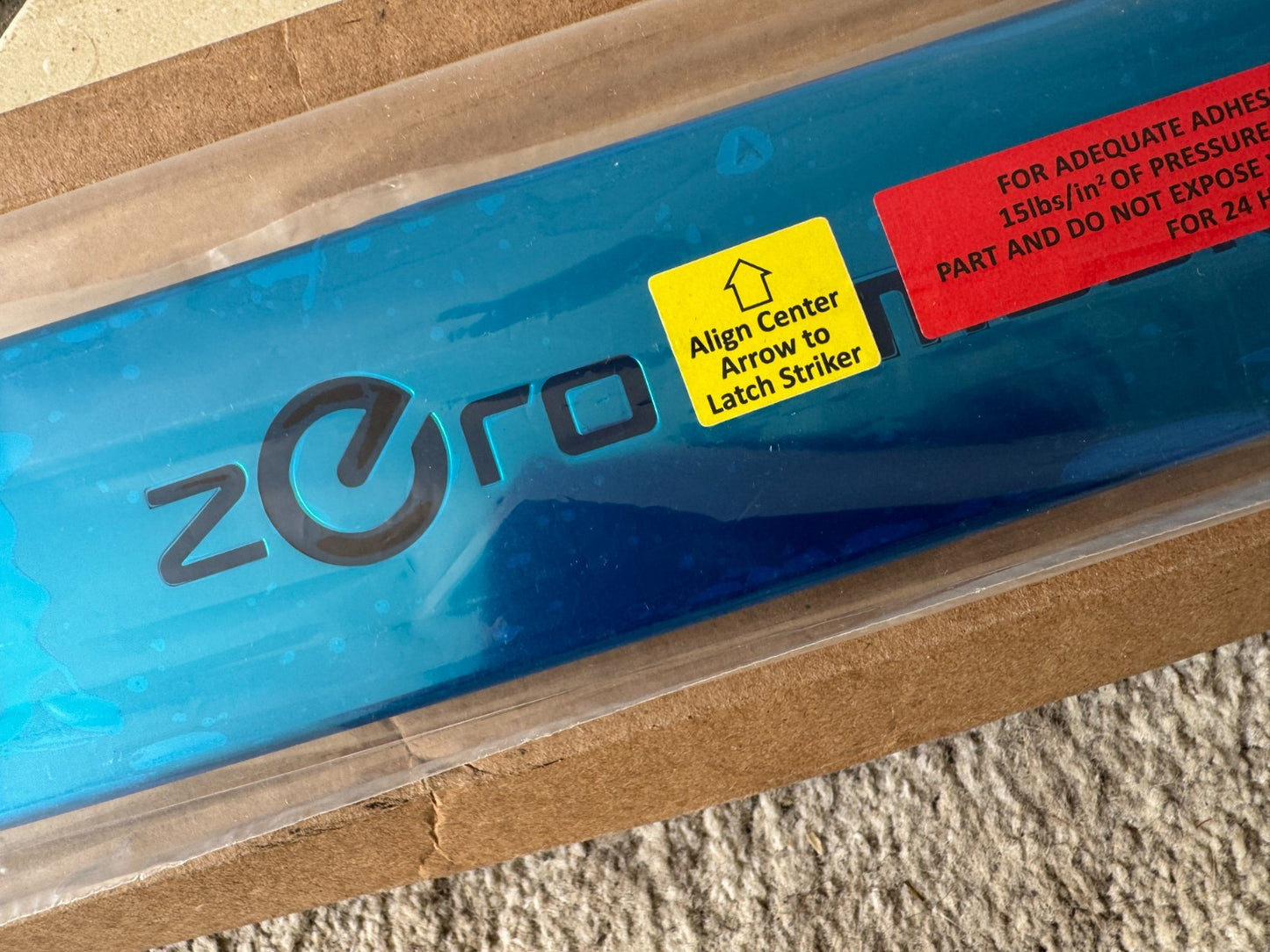 GENUINE Nissan Leaf Mk2 2018- Chrome Rear Bumper Protector Plate 999B18600C New