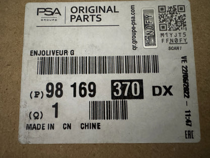 DS Automobiles DS7 Crossback Genuine LEFT Rear Chrome Trim 98169370DX 9824578577