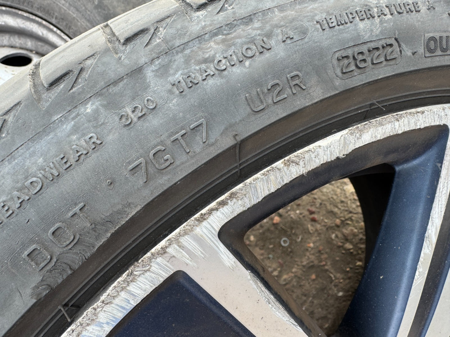 Mini Clubman F54 2022 All R18 alloy rim 6888083 Scratched