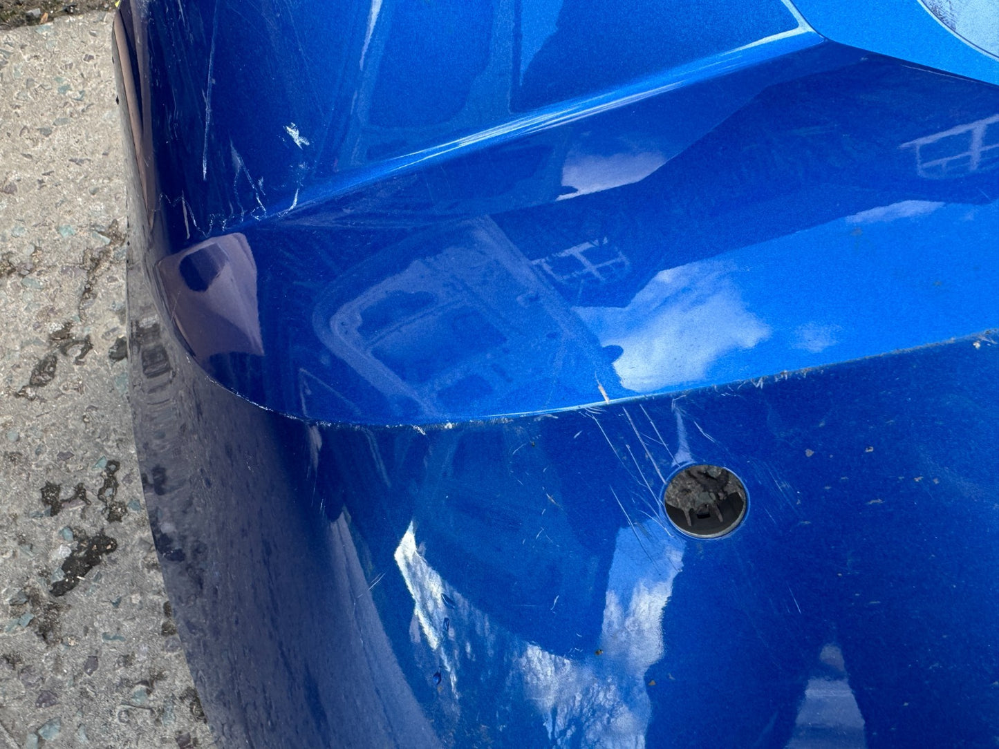 2024 SEAT IBIZA rear bumper 6F0807421 dented and scratched (2 to choose from)