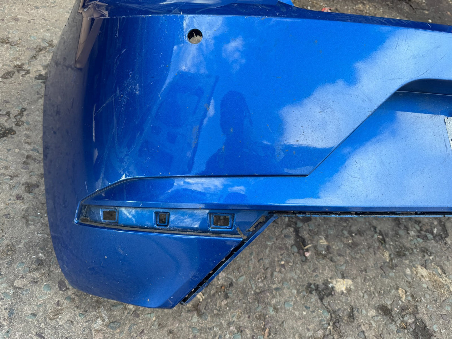 2024 SEAT IBIZA rear bumper 6F0807421 dented and scratched (2 to choose from)