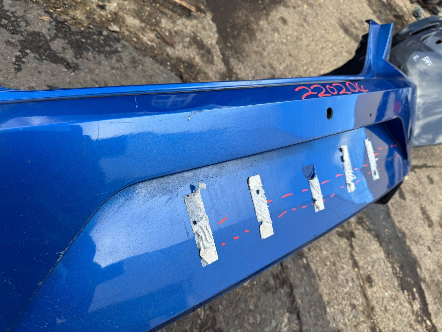 2024 SEAT IBIZA rear bumper 6F0807421 dented and scratched (2 to choose from)
