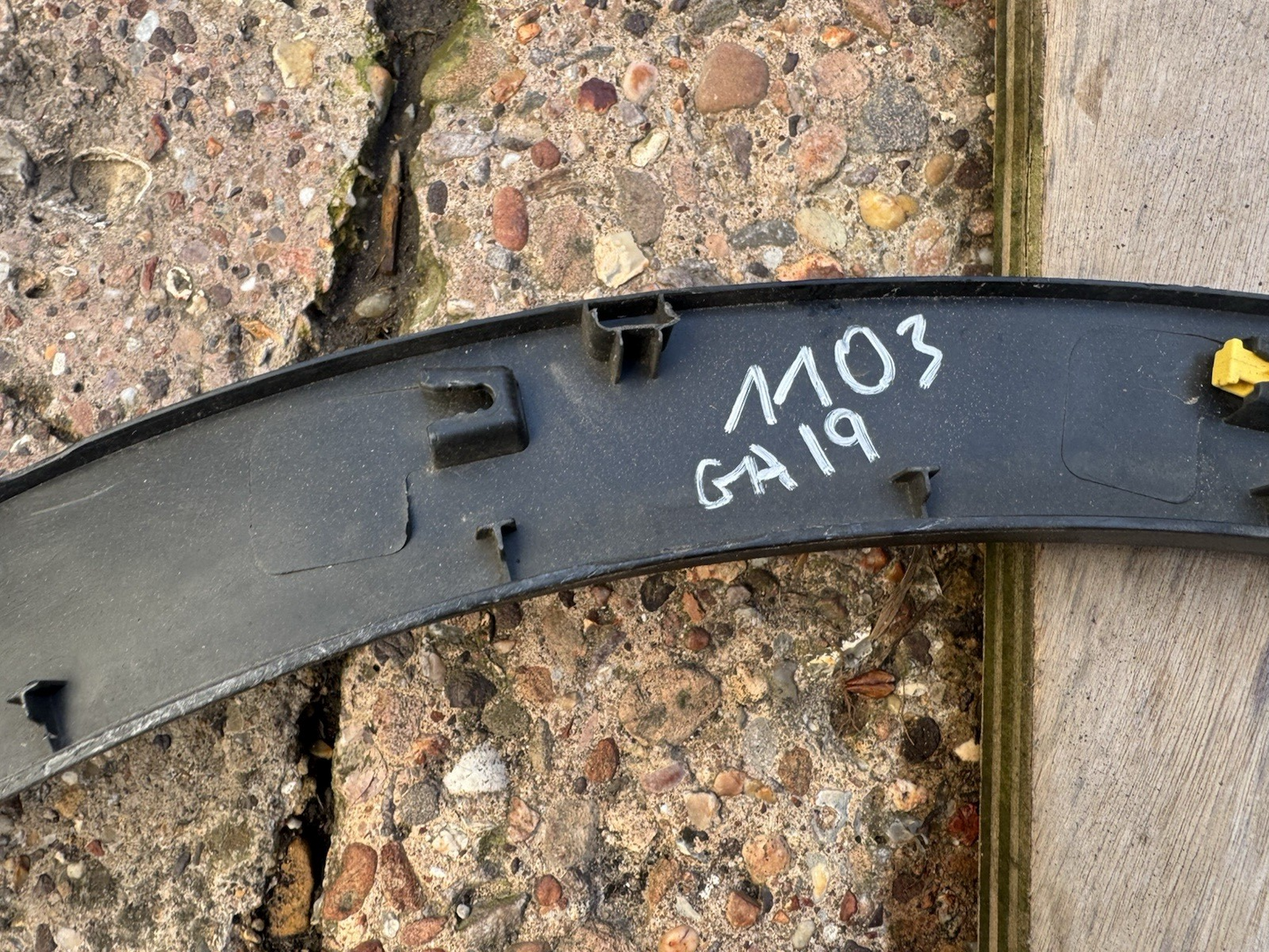 Nissan Qashqai J11 2012-17 Rear Right Wheel Arch Trim 93828-4EA0A Driver side