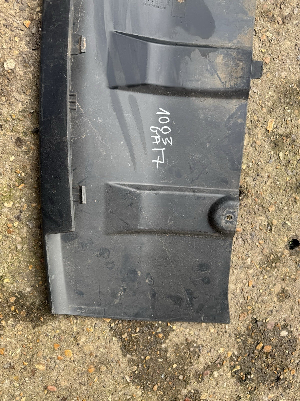 2016 RANGE ROVER EVOQUE REAR BUMPER LOWER TRIM GENUINE GJ32-17F011-DB