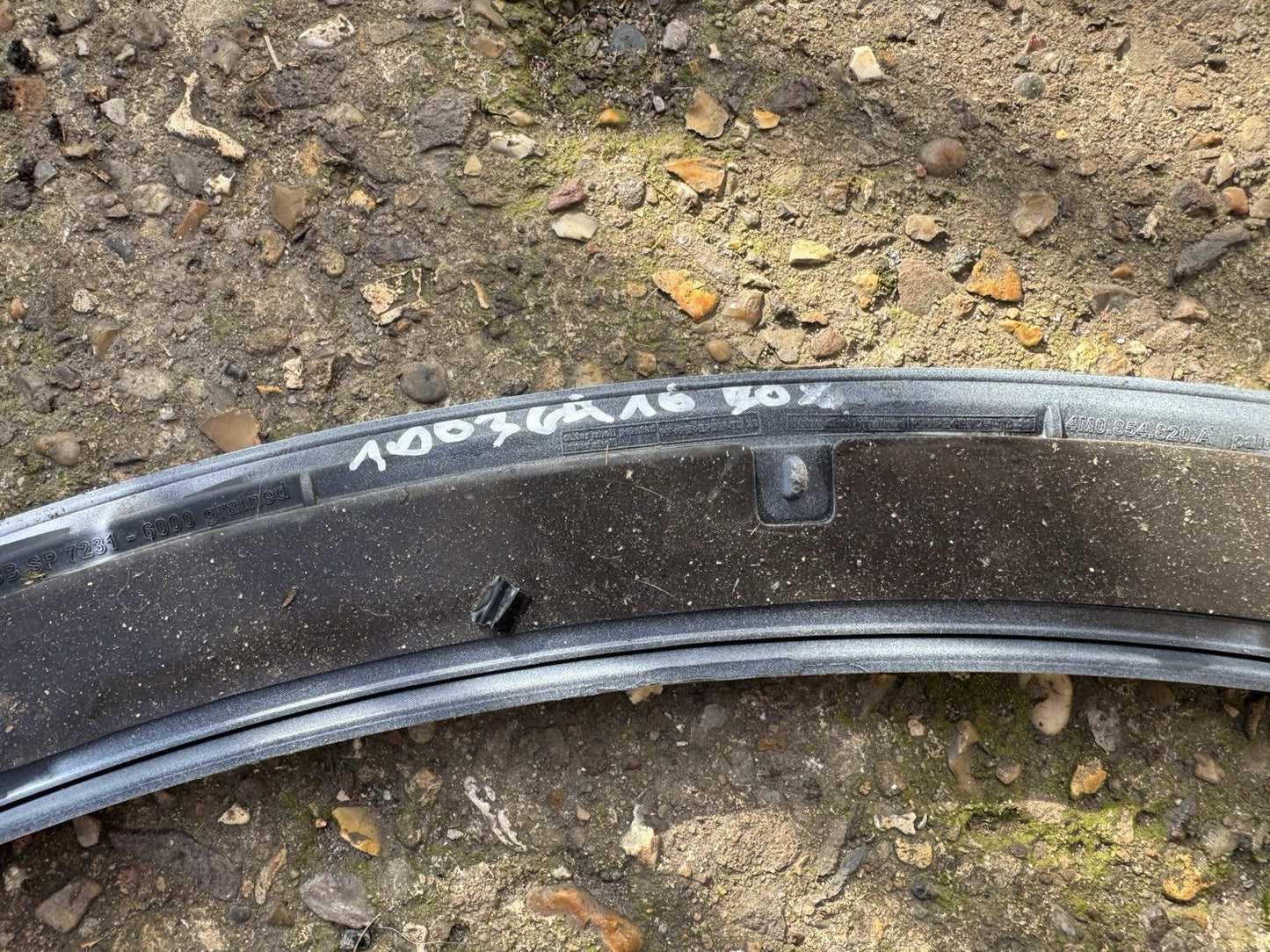 AUDI Q7 4M 2016 Rear Right Wheel Arch Trim 4M0854820A GENUINE