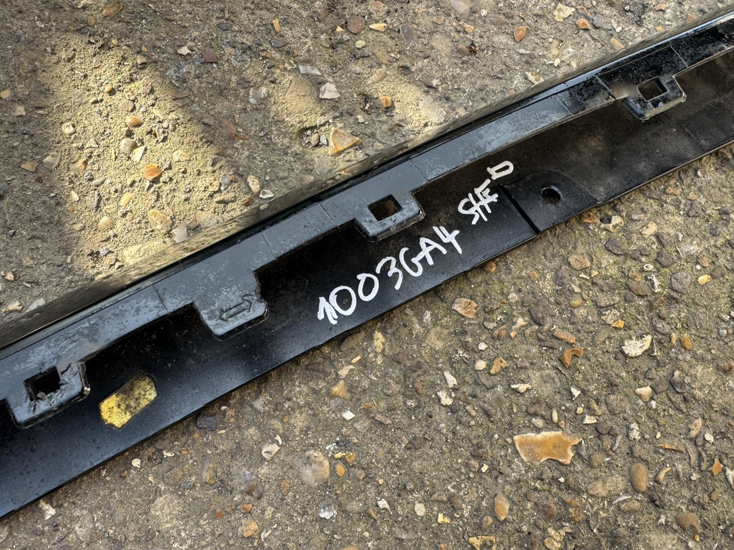 PEUGEOT 208 2023 ONWARDS GENUINE FRONT BUMPER LOWER SPOILER TRIM 9855777280